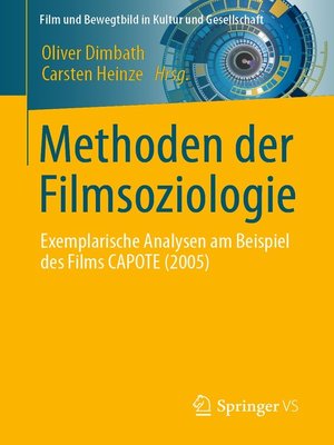 cover image of Methoden der Filmsoziologie
